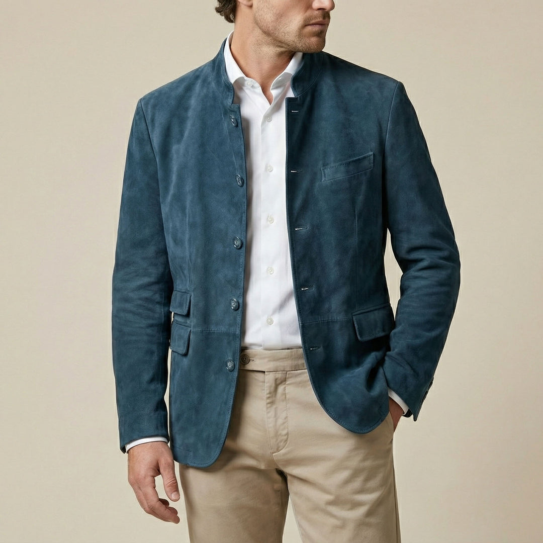 Alessandro Stand-Collar Jacket