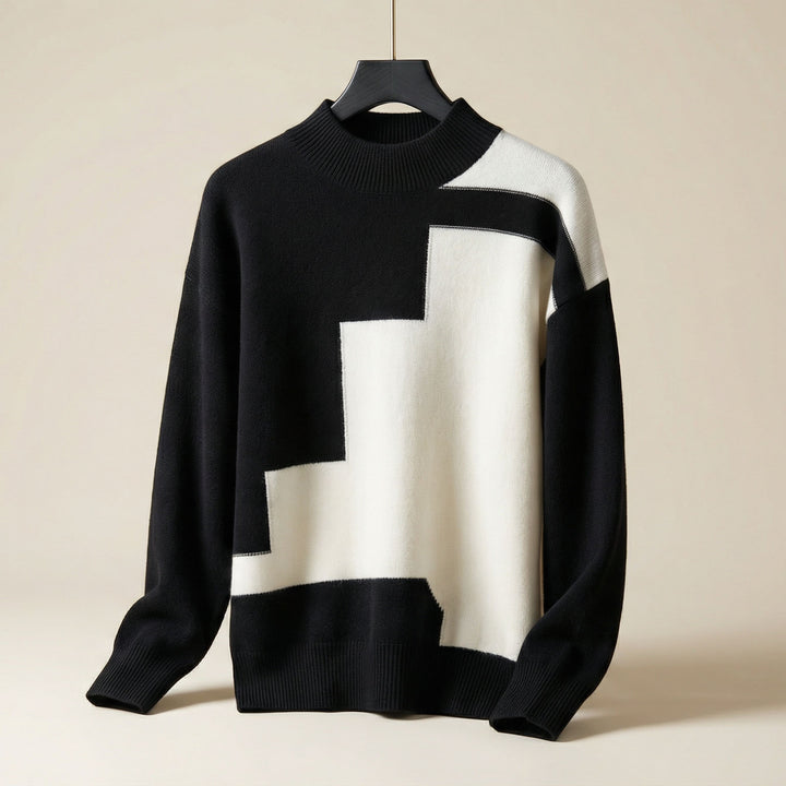 Valentina Graphic Knit Sweater