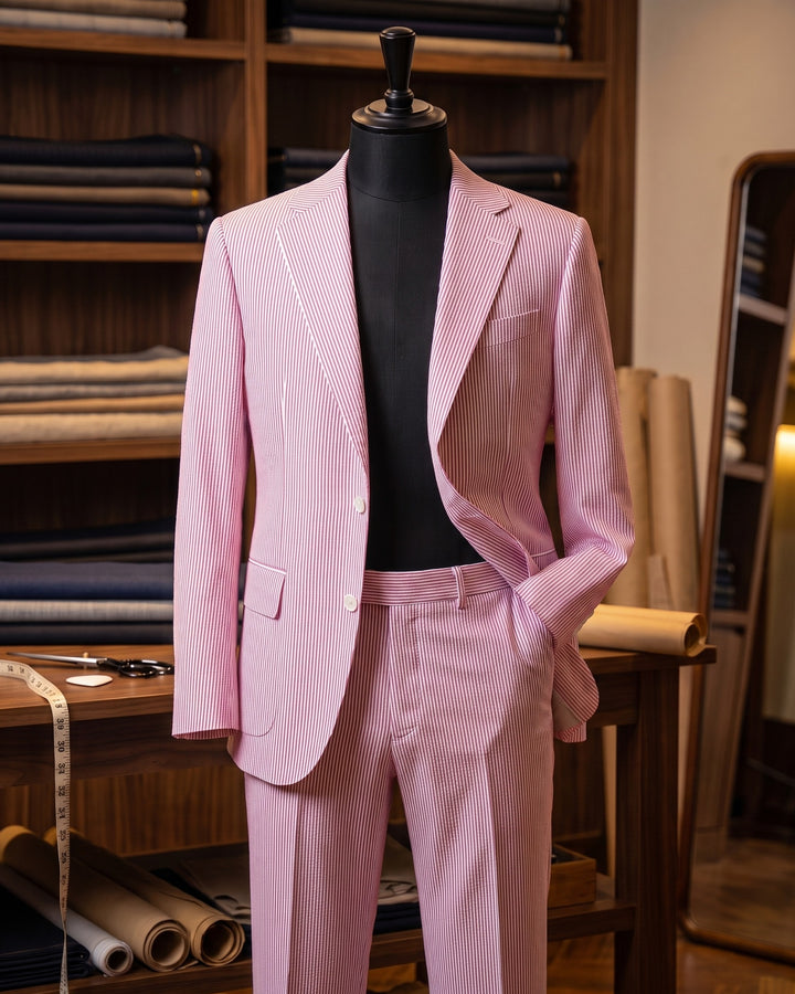 Pablo Striped Two-Piece Suit