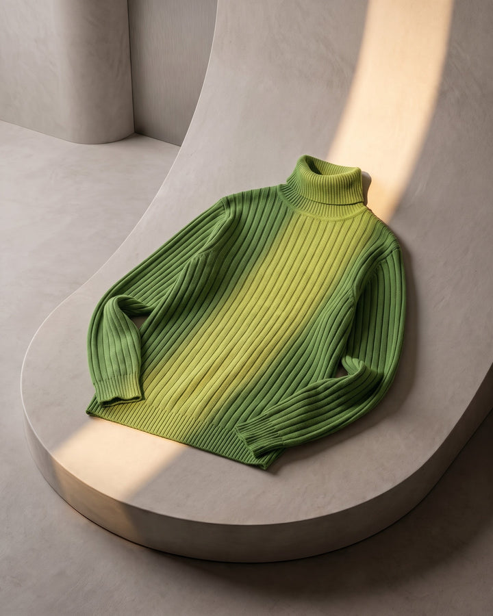 Pio Ribbed Turtleneck Sweater