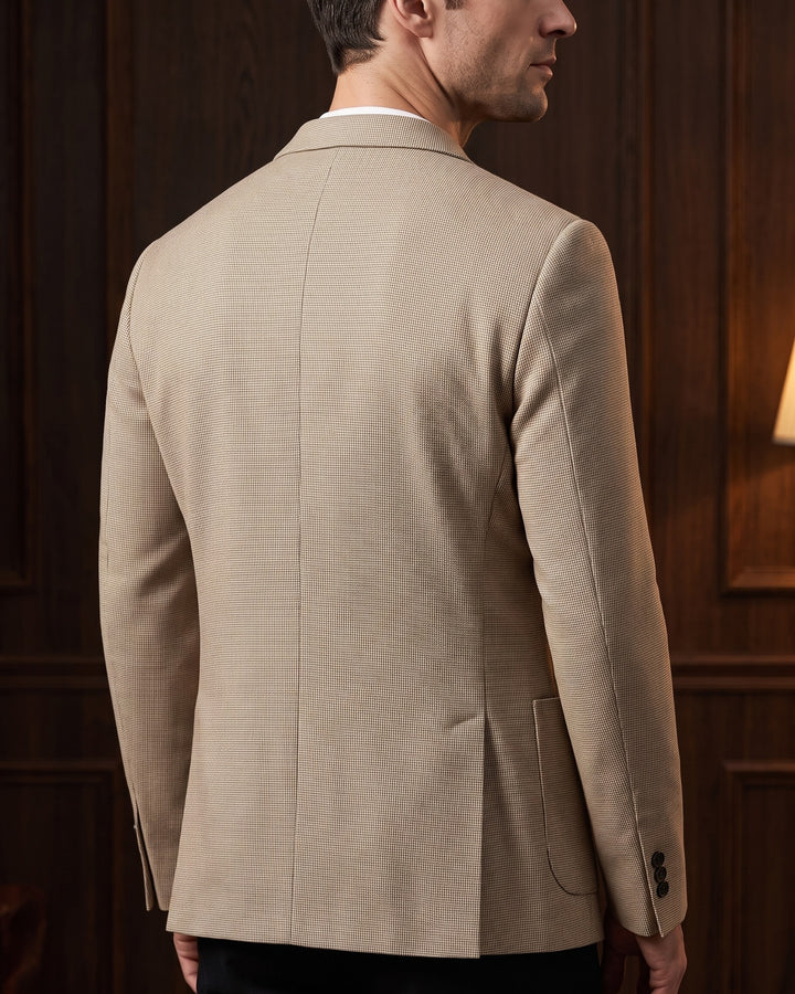 Ricardo Micro-Houndstooth Blazer