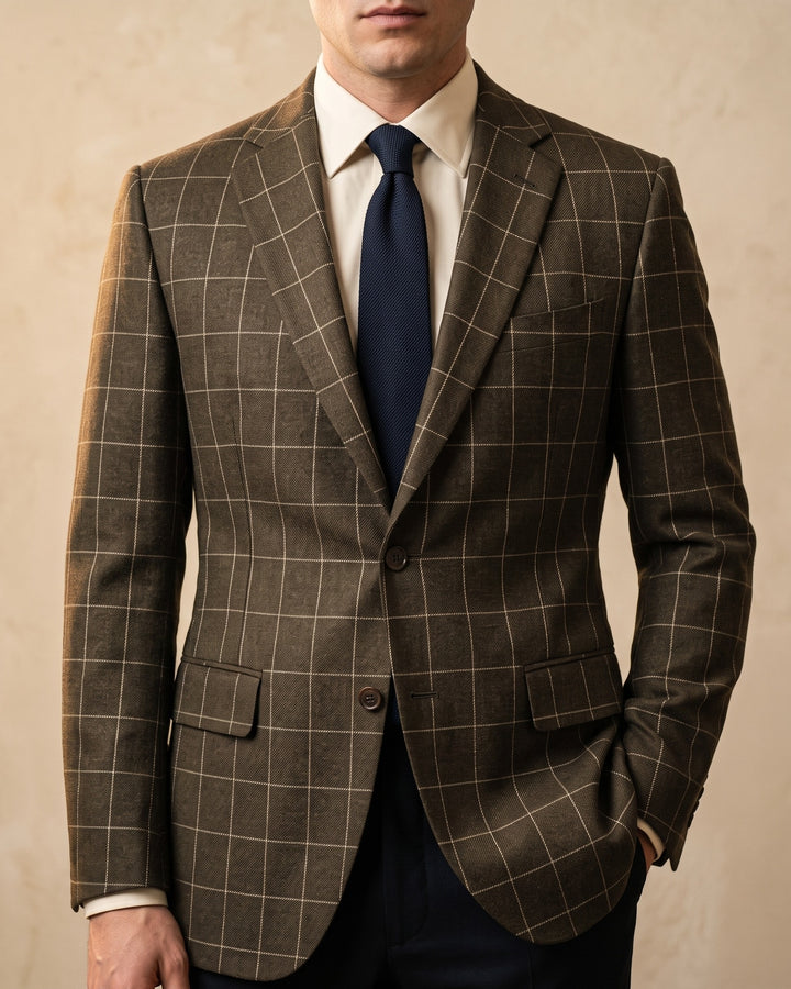 Rocco Windowpane Blazer
