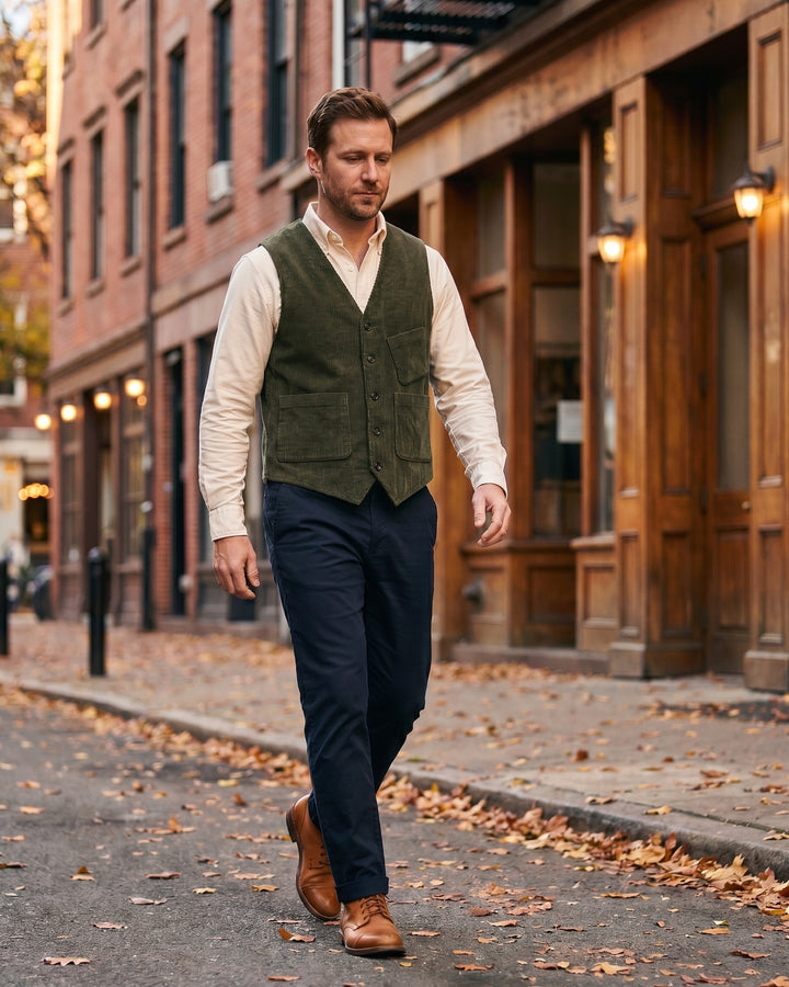 Ruben Corduroy Vest