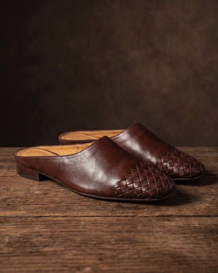 Clara Cowhide Leather Mule