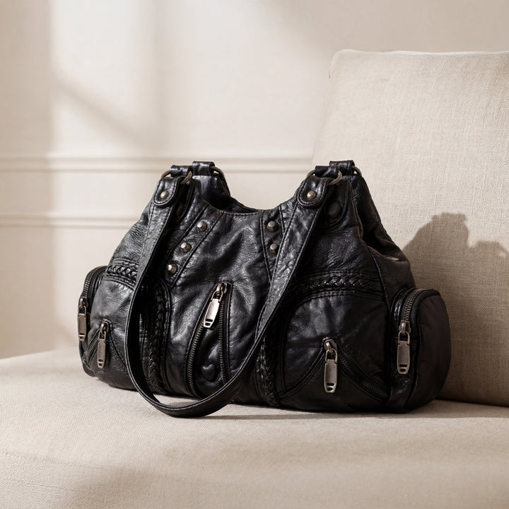 Isabella Leather Utility Handbag