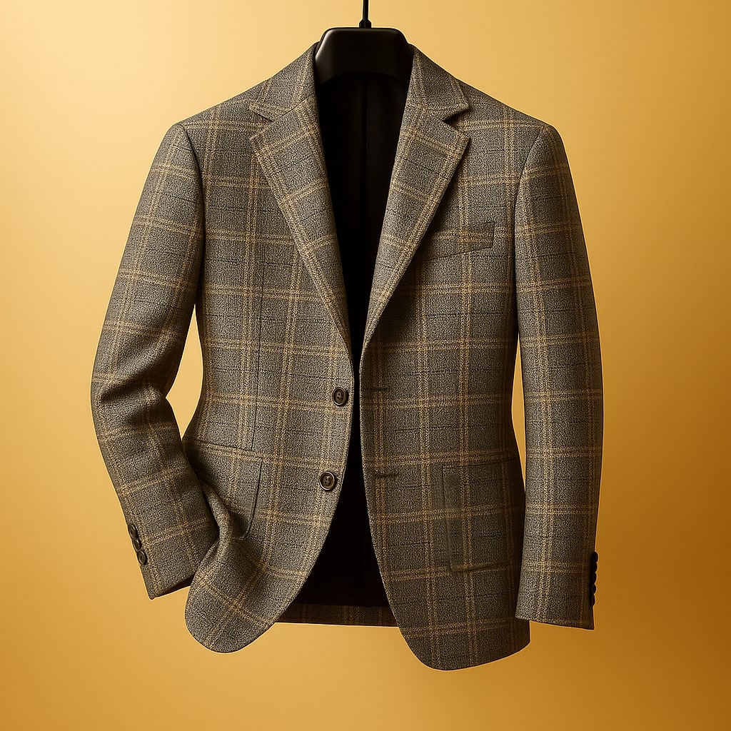 Dario Checked Blazer