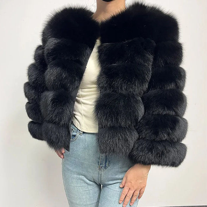 Valentina Plush Faux Fur Jacket