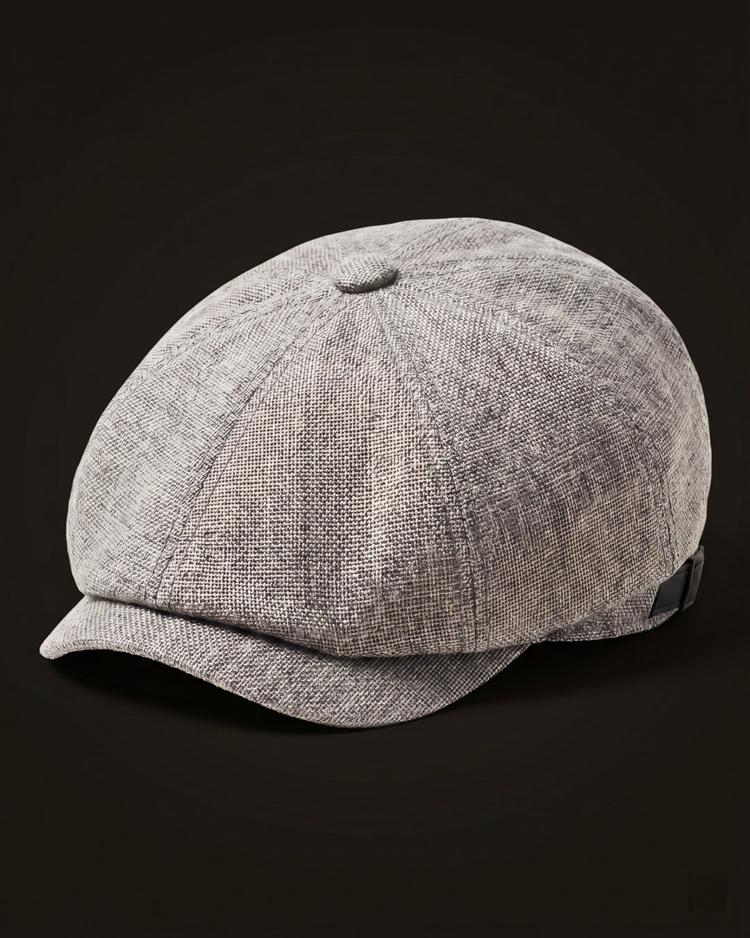 Virgilio Textured Woven Newsboy Cap